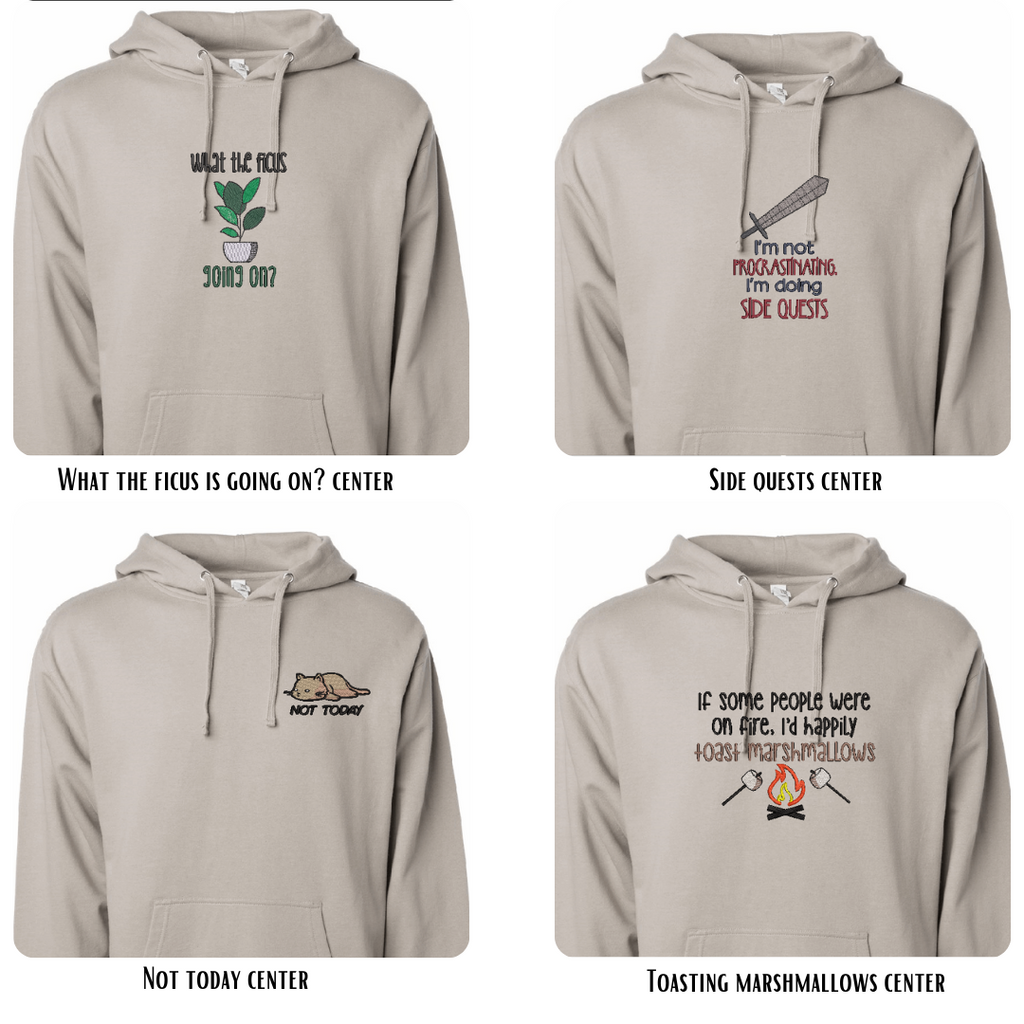 Mix and Match: Unisex Lightweight Hooded Sweatshirt