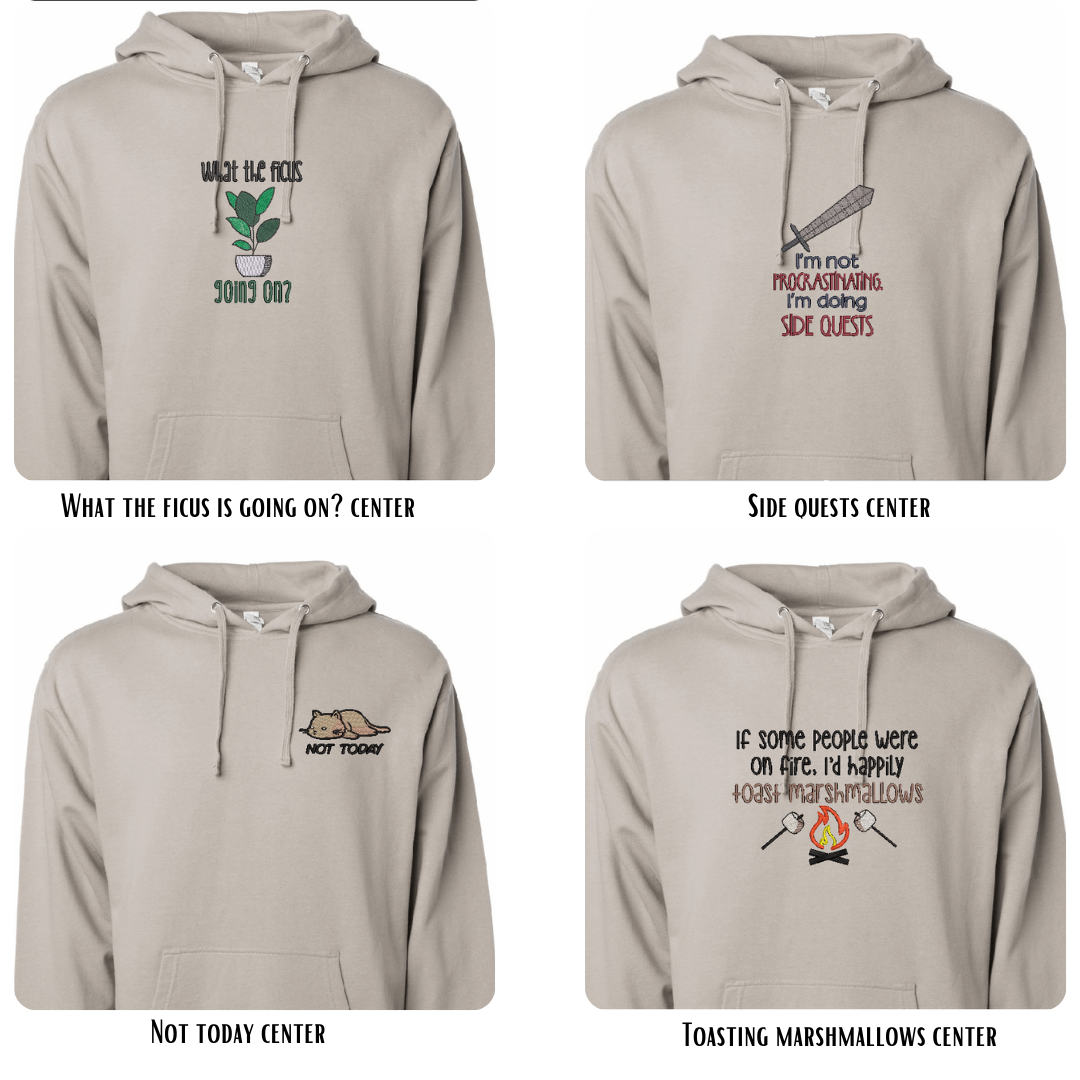 Mix and Match: Unisex Lightweight Hooded Sweatshirt