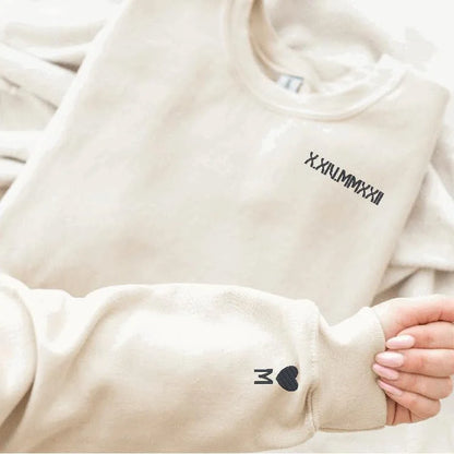 Custom embroidered hoodie