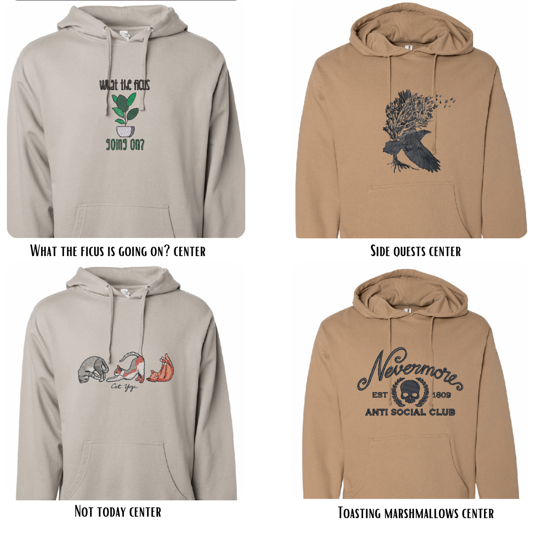 Mix and Match: Midweight Hooded Sweatshirt