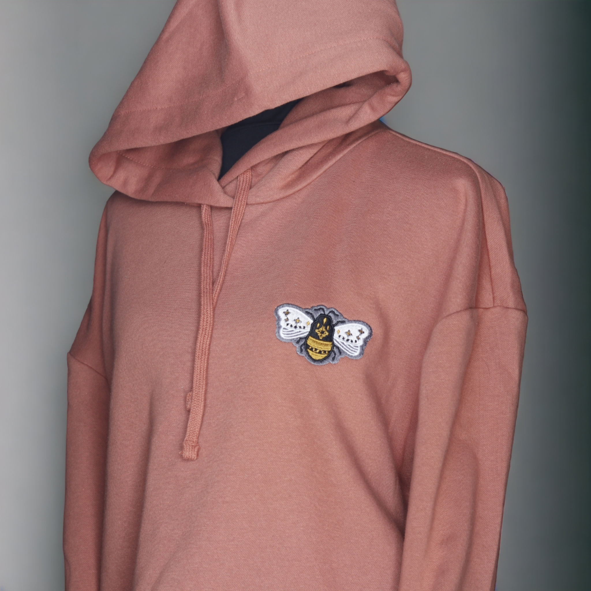 Bee Crop Fitted hoodie