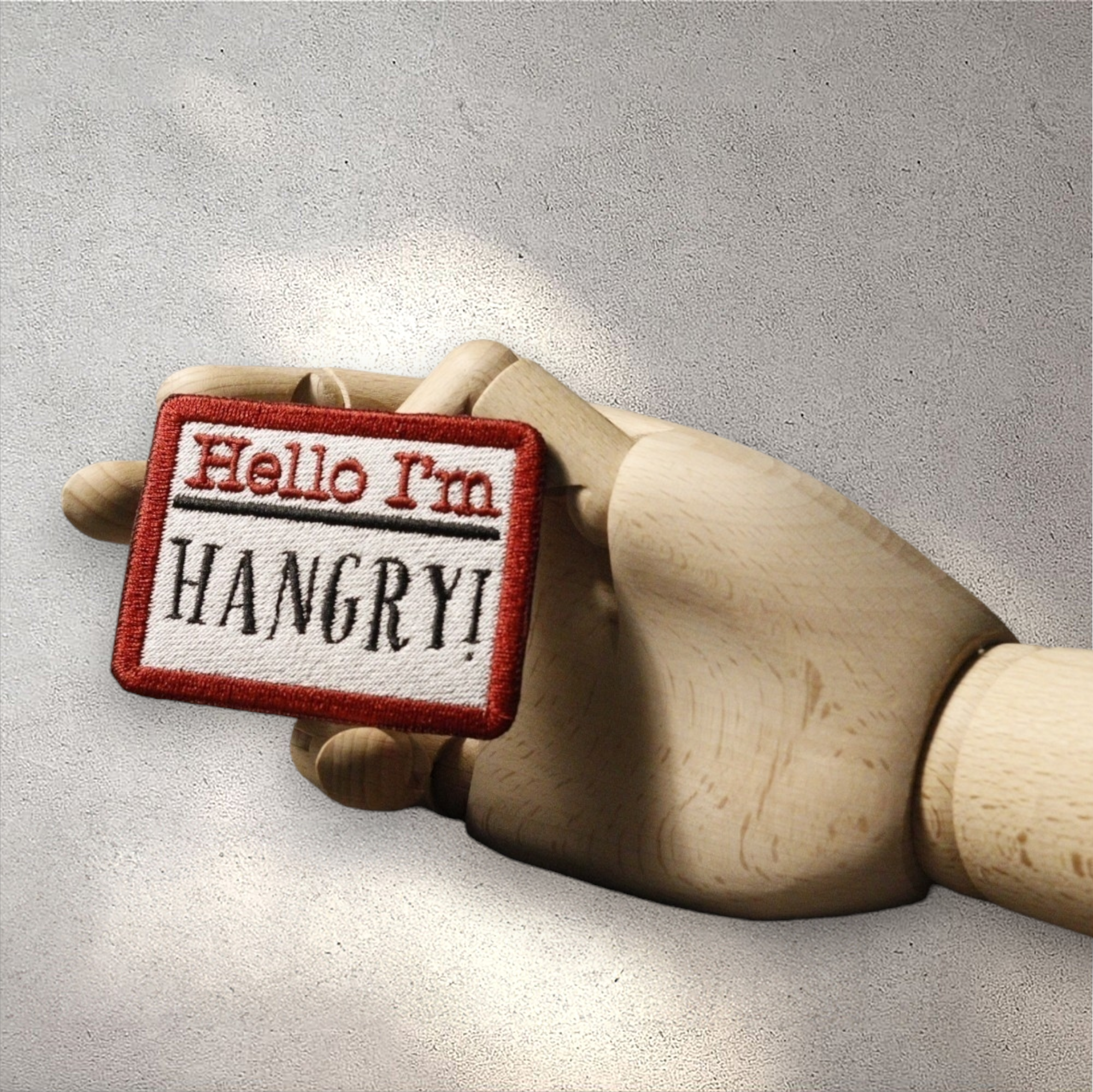 Hello, I'm hangry patch