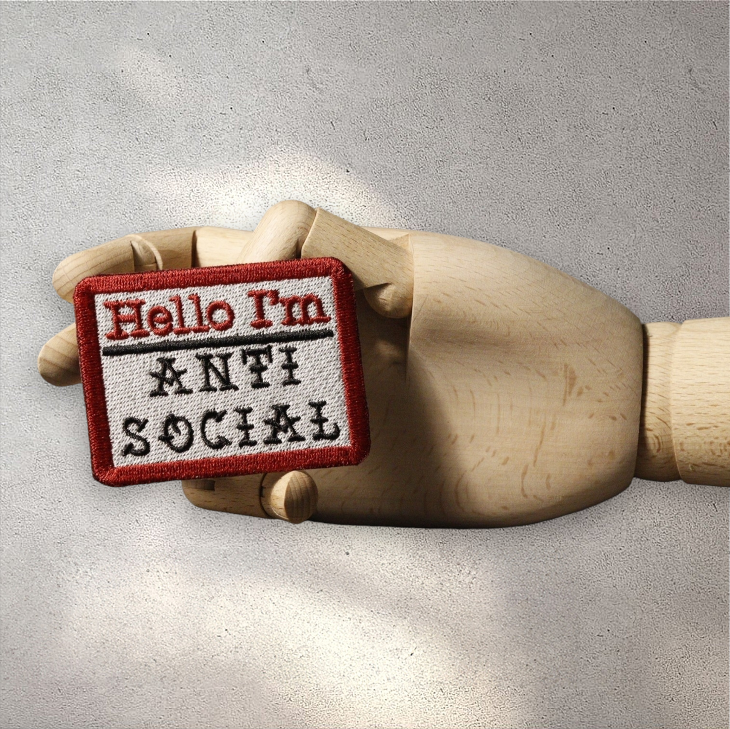 Hello, I'm antisocial patch