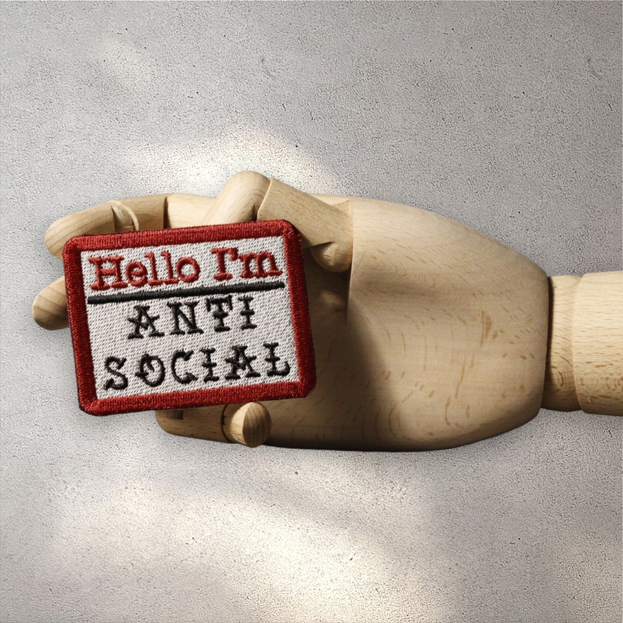 Hello, I'm antisocial patch