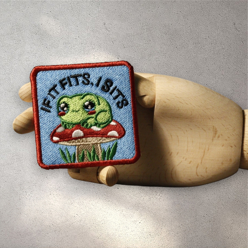 If It Fits I Sits Patch