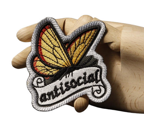 Antisocial Butterfly Patch