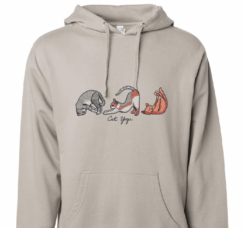 Cat Yoga Sweatshirt