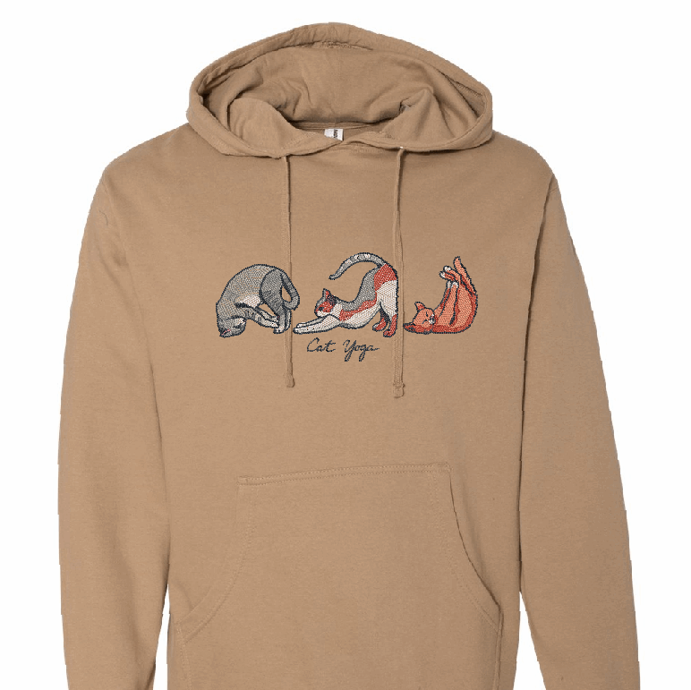 Cat Yoga Sweatshirt