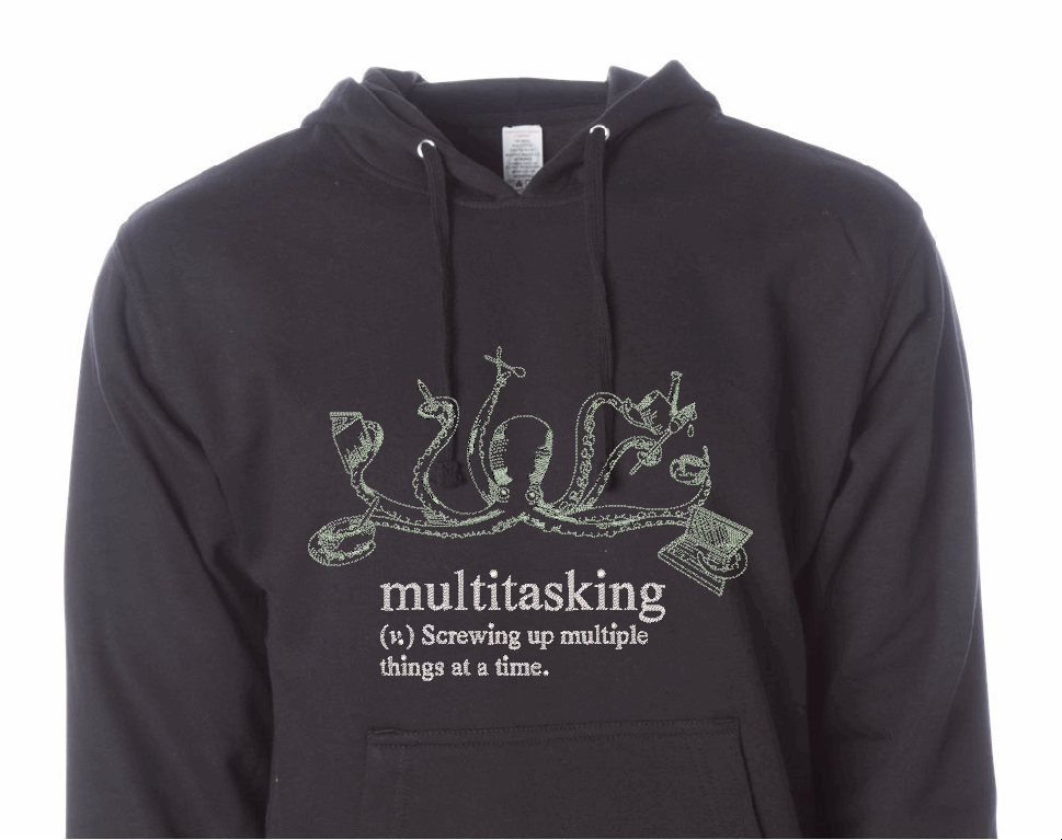 Multitasking octopi Sweatshirt