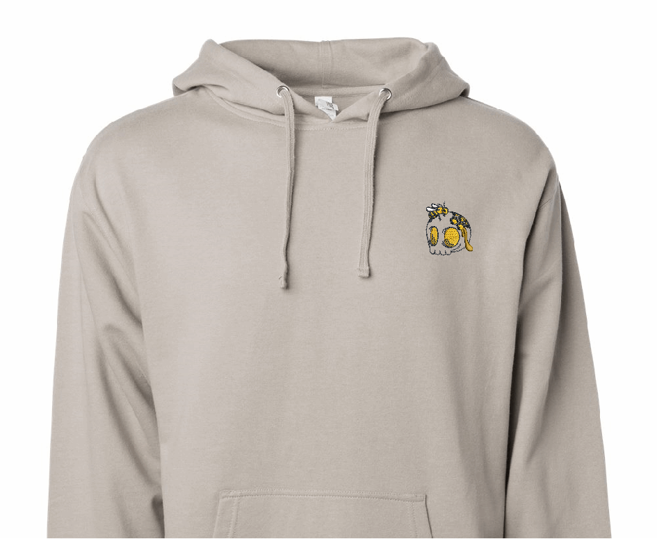 Bee and skull sweatshirt