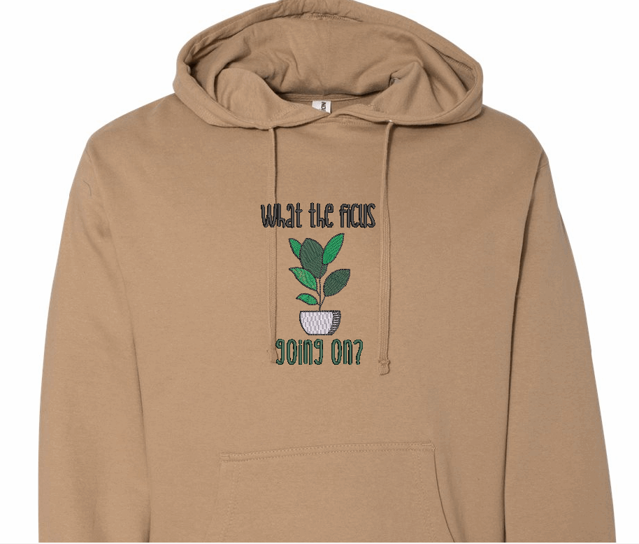 What the Ficus going on sweatshirt