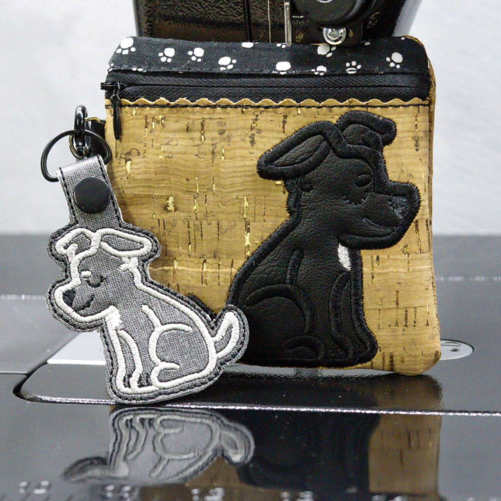 Pitbull Dog poo bag holder