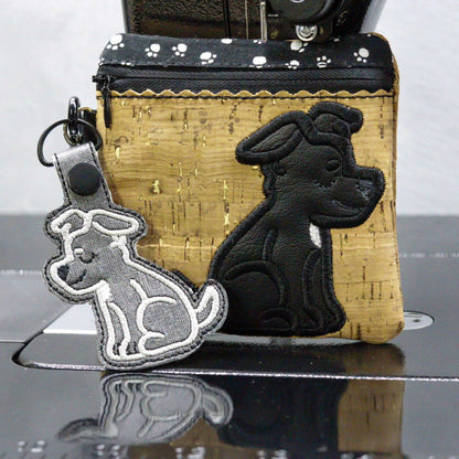 Pitbull Dog poo bag holder